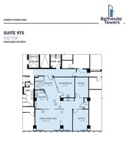 4340 East-West Hwy, Bethesda, MD to rent Floor Plan- Image 1 of 5
