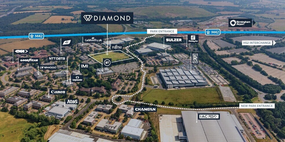 Solihull Pky, Birmingham to rent - Building Photo - Image 2 of 3