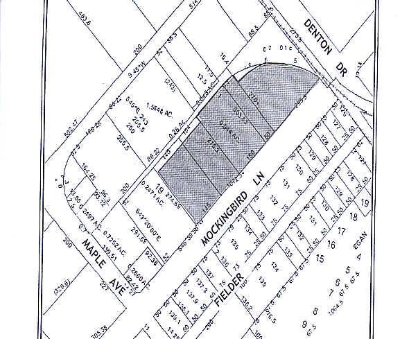 2703 W Mockingbird Ln, Dallas, TX for rent - Plat Map - Image 2 of 4