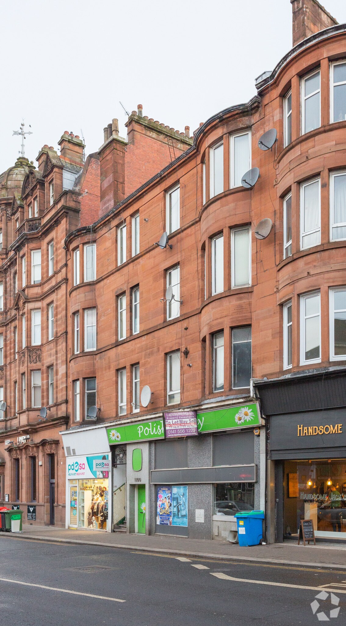 1100-1104 Pollokshaws Rd, Glasgow for sale Primary Photo- Image 1 of 1