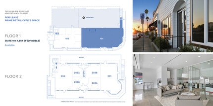 1500 W Balboa Blvd, Newport Beach, CA to rent Floor Plan- Image 1 of 1