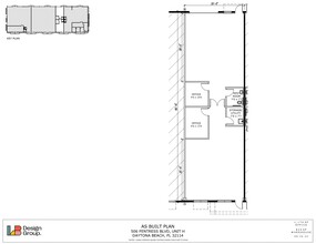 500 Fentress Blvd, Daytona Beach, FL for rent Site Plan- Image 1 of 11