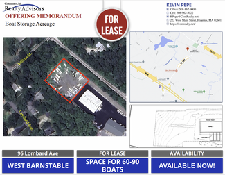 More details for 96 Lombard Ave, West Barnstable, MA - Land for Rent