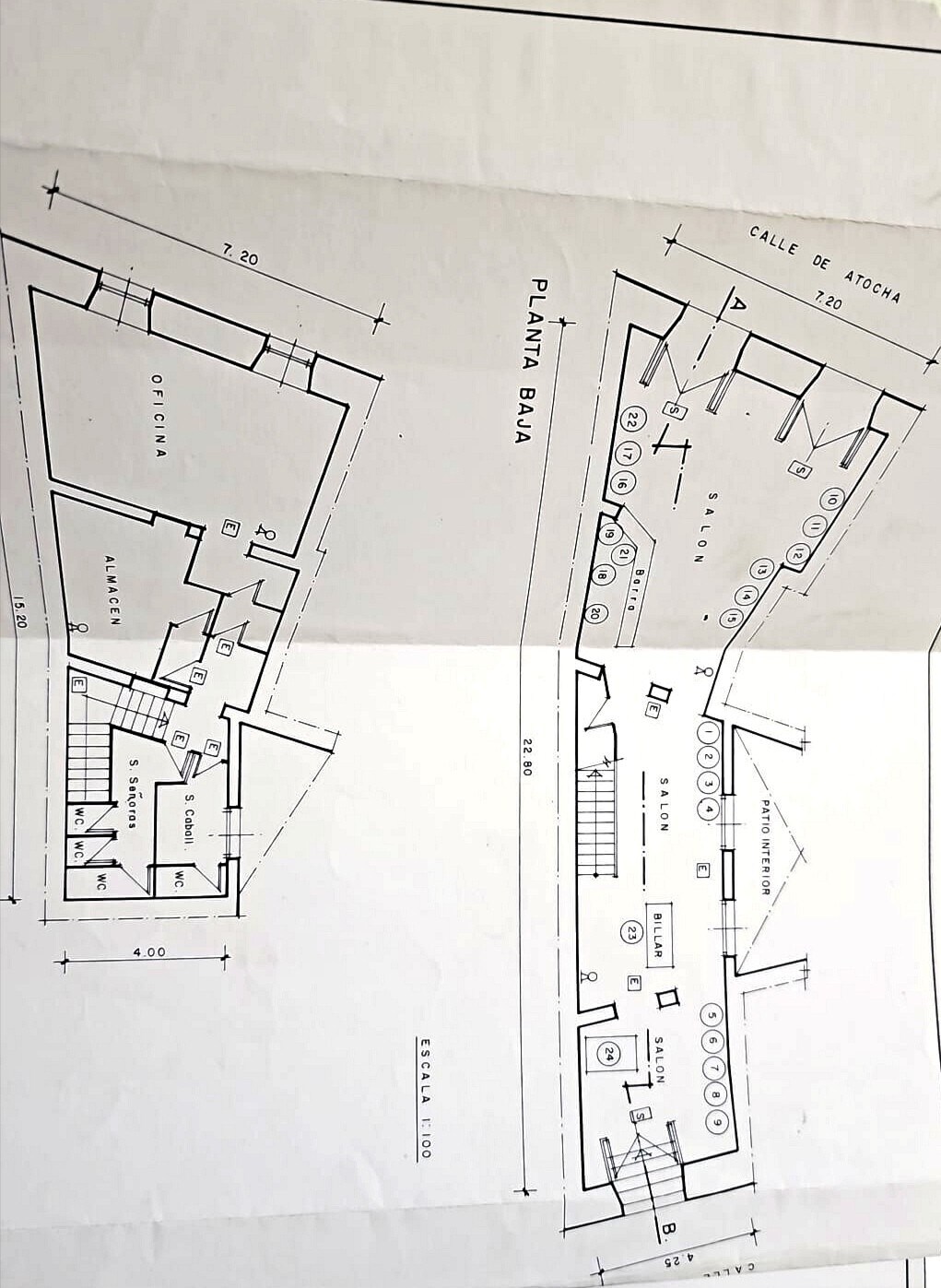 Retail in Madrid, Madrid to rent Typical Floor Plan- Image 1 of 1