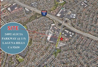 24892 Alicia Pkwy, Laguna Hills, CA - aerial  map view