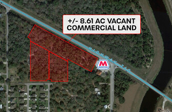 3821 Hwy 710, Okeechobee, FL - aerial  map view