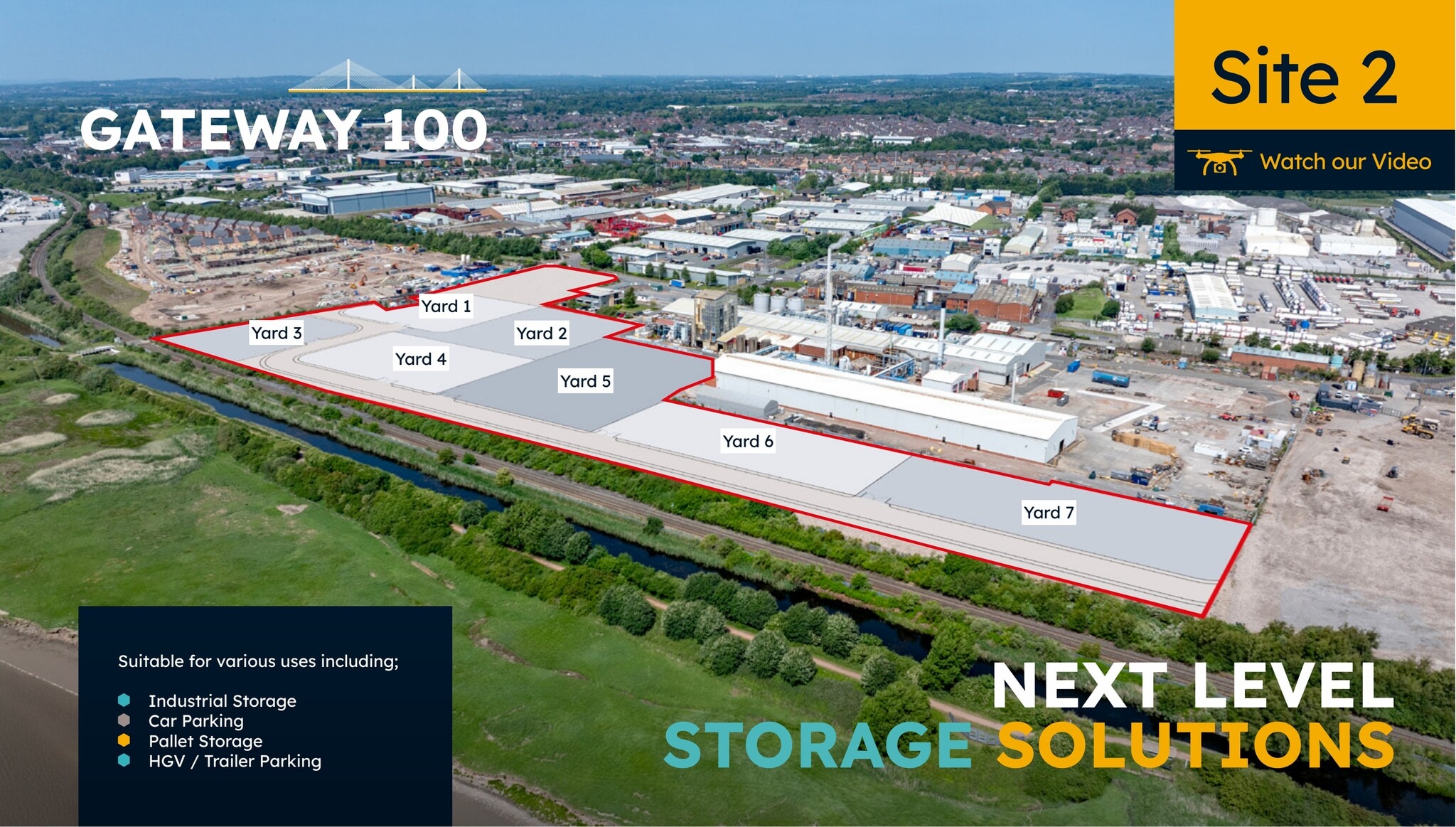 Gateway 100, Widnes to rent Site Plan- Image 1 of 4