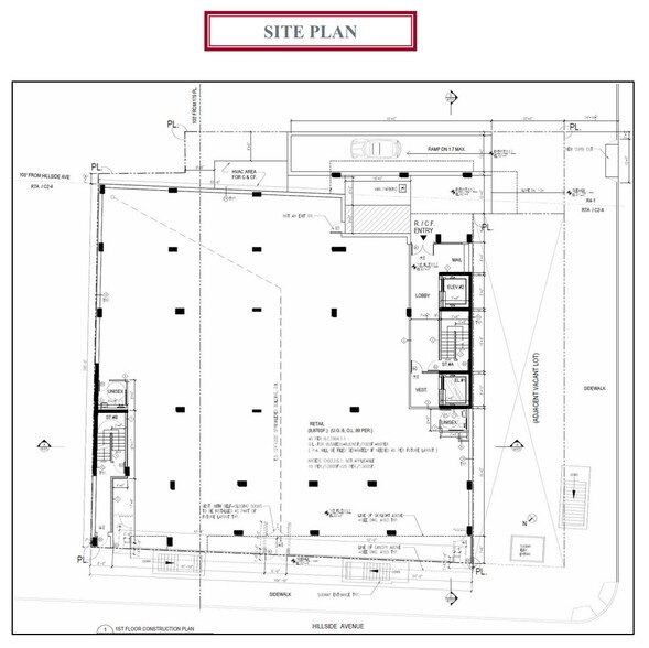 179-30-36 Hillside Ave, Jamaica, NY for rent - Site Plan - Image 2 of 3