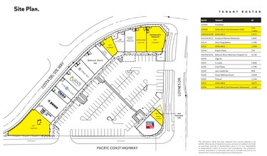 6200-6252 E Pacific Coast Hwy, Long Beach, CA for rent Site Plan- Image 1 of 1