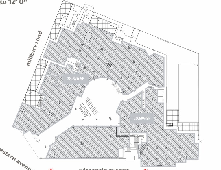5335 Wisconsin Ave NW, Washington, DC to rent - Floor Plan - Image 2 of 7