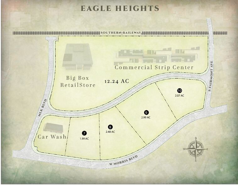 1600 W Morris Blvd, Morristown, TN for sale - Site Plan - Image 2 of 6