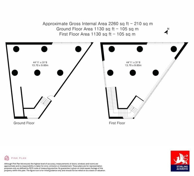 8 Parkes St, London to rent - Floor Plan - Image 2 of 22
