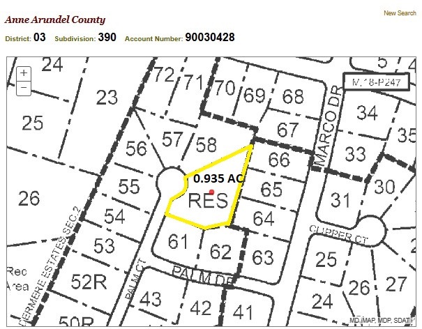 Greenhill Manor, Pasadena, MD for sale - Plat Map - Image 2 of 2