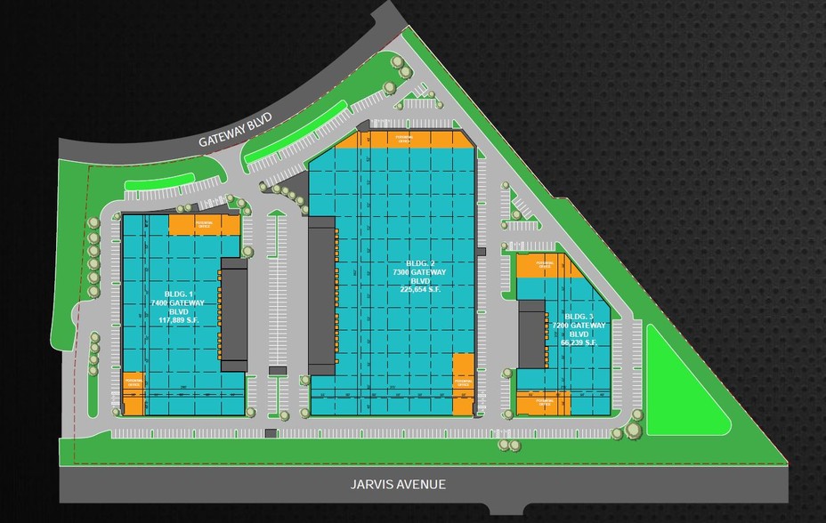 7300 Gateway Blvd, Newark, CA for sale - Site Plan - Image 1 of 1