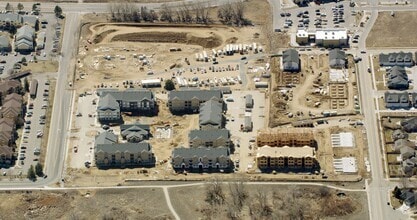 2405 38th Ave, Greeley, CO - AERIAL  map view