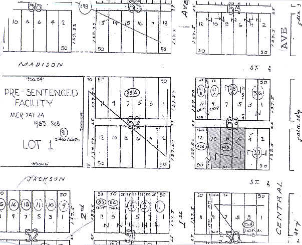 20 W Jackson St, Phoenix, AZ for rent - Plat Map - Image 2 of 16