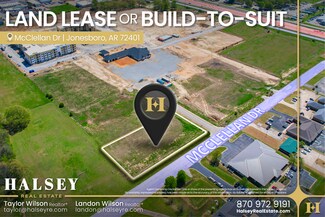 More details for McClellan Dr, Jonesboro, AR - Land to Rent