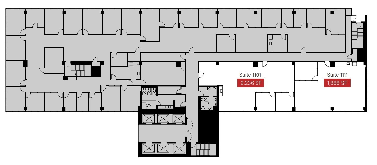 1330 Broadway, Oakland, CA to rent Floor Plan- Image 1 of 1