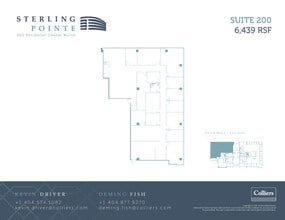 301 Perimeter Ctr N, Atlanta, GA to rent Floor Plan- Image 1 of 1