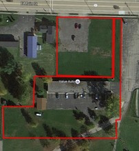 1110 E Main St, Omro, WI - aerial  map view