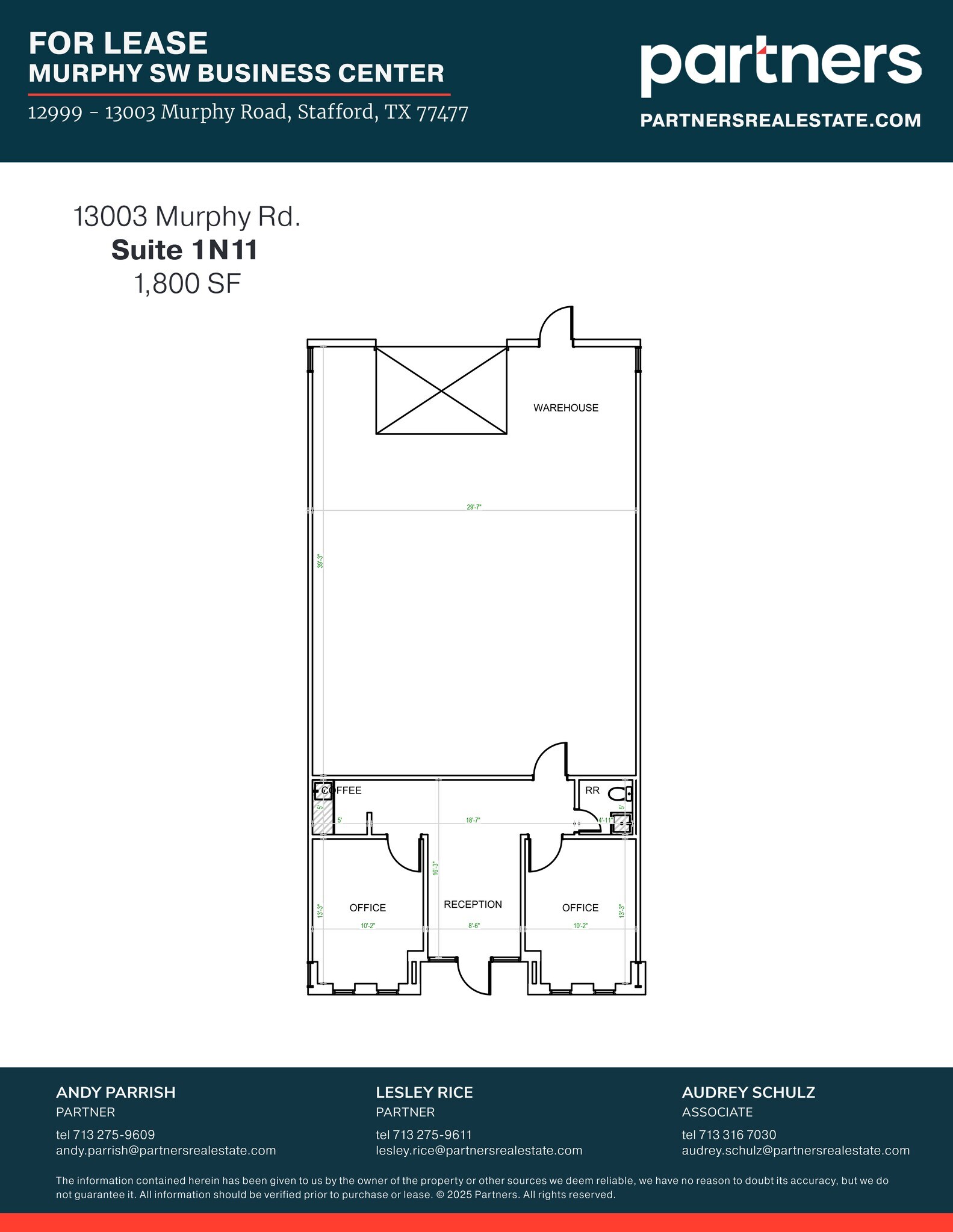 12999-13003 Murphy Rd, Stafford, TX to rent Site Plan- Image 1 of 1