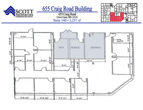 655 Craig Rd, Creve Coeur, MO for rent Floor Plan- Image 1 of 12