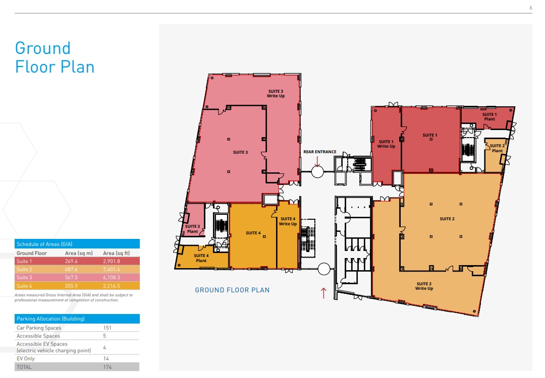 Chesterford Research Park, Little Chesterford to rent Floor Plan- Image 1 of 3