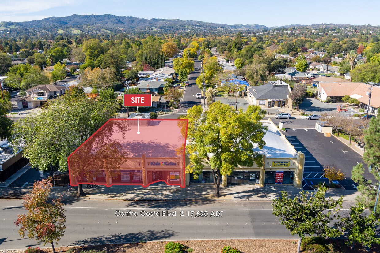 1725-1745 Contra Costa Blvd, Pleasant Hill, CA to rent Building Photo- Image 1 of 10