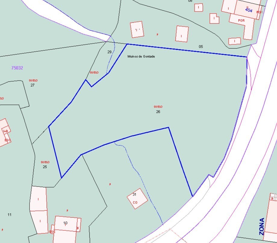Land in Vigo, Pontevedra for sale Plat Map- Image 1 of 2