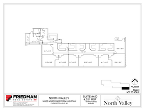 30500 Northwestern Hwy, Farmington Hills, MI for rent Floor Plan- Image 1 of 3