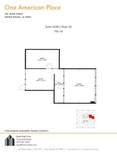 301 N Main St, Baton Rouge, LA for rent Site Plan- Image 1 of 1