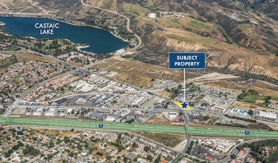 Castaic Road & Ridge Route Road, Castaic, CA for sale - Aerial - Image 2 of 7