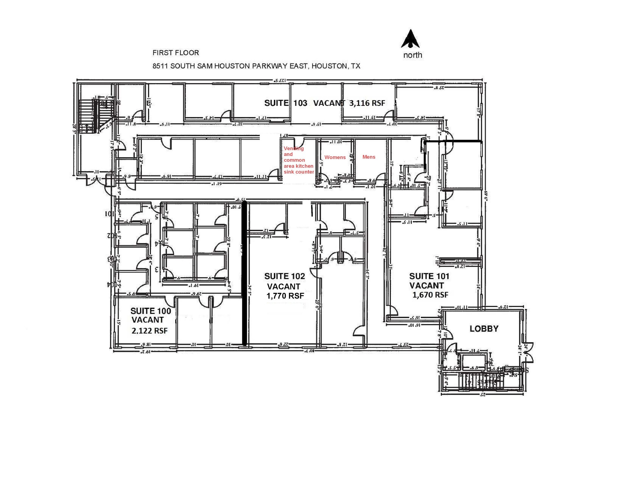 8511 S Sam Houston Pky E, Houston, TX for rent Floor Plan- Image 1 of 1