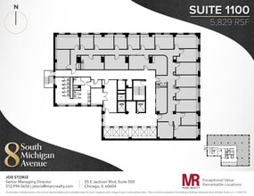 8 S Michigan Ave, Chicago, IL to rent Floor Plan- Image 1 of 10