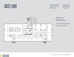 611 N Brand Blvd, Glendale, CA to rent Floor Plan- Image 1 of 1