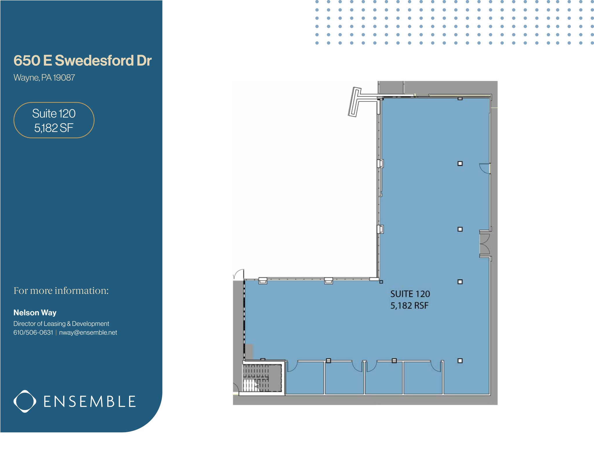 650 E Swedesford Rd, Wayne, PA for rent Site Plan- Image 1 of 2