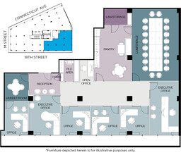 1150 Connecticut Ave NW, Washington, DC for rent Floor Plan- Image 1 of 1