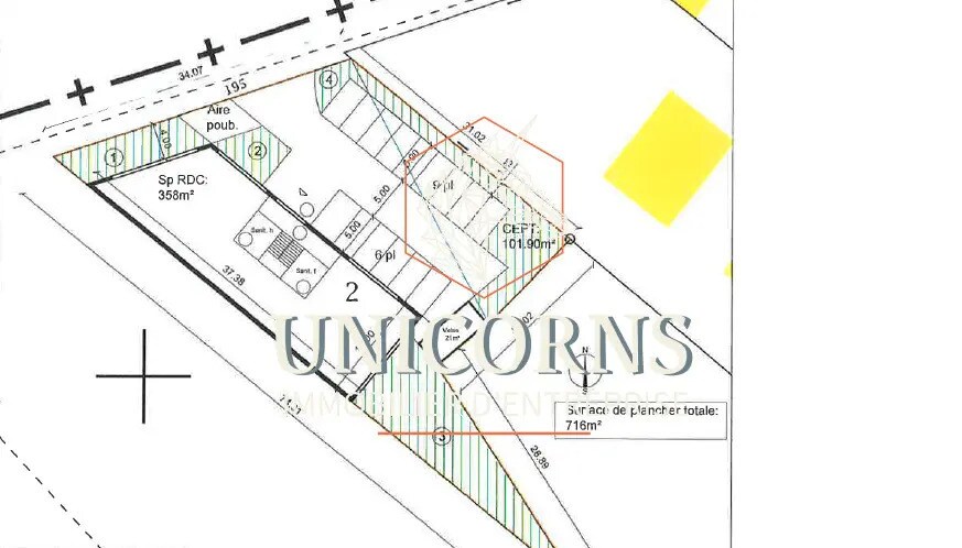 Retail in Toulouse to rent Site Plan- Image 1 of 5