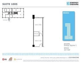 6688 N Central Expy, Dallas, TX to rent Floor Plan- Image 1 of 1
