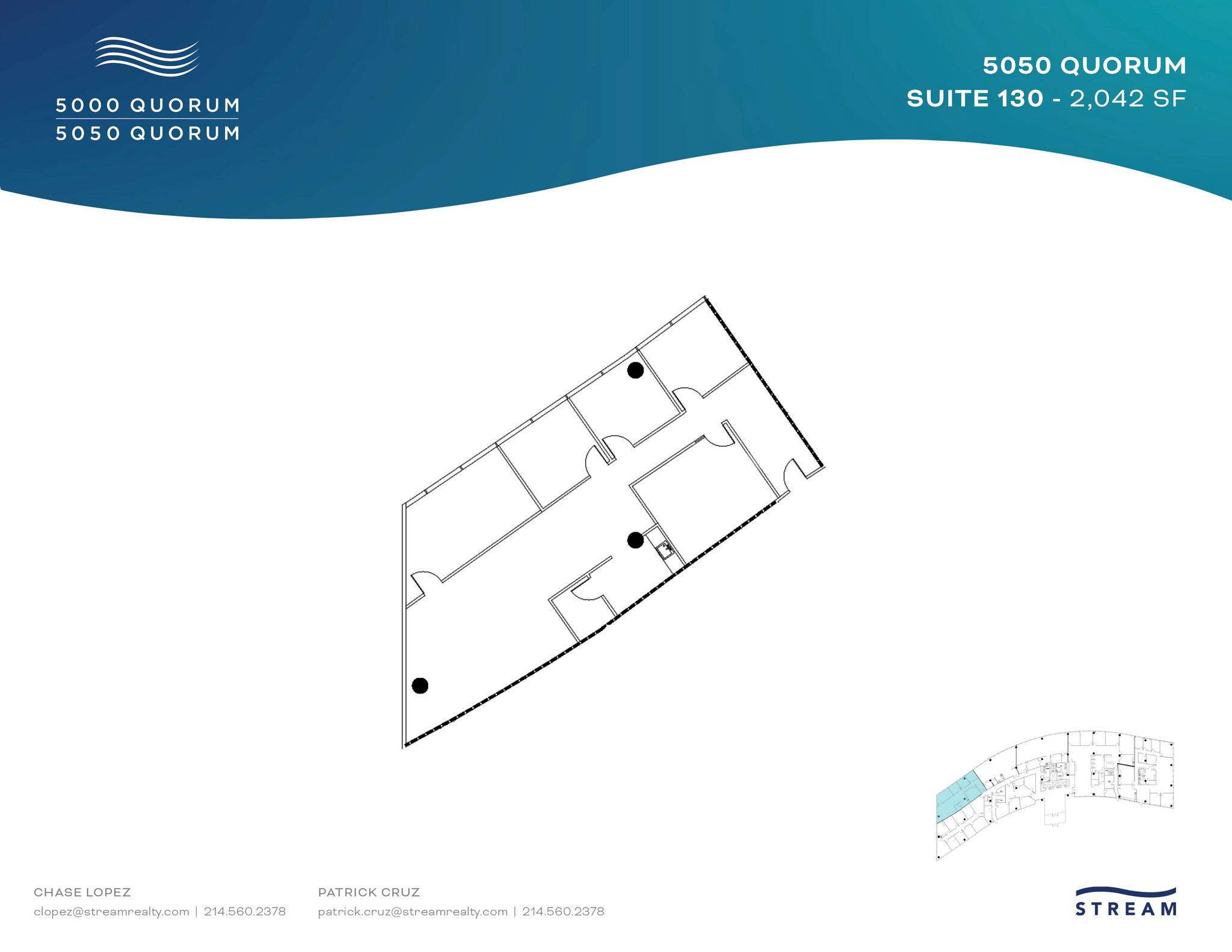 5050 Quorum Dr, Dallas, TX for rent Floor Plan- Image 1 of 1