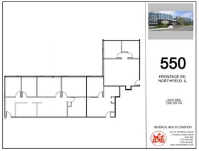 540-550 W Frontage Rd, Northfield, IL for rent Floor Plan- Image 1 of 6