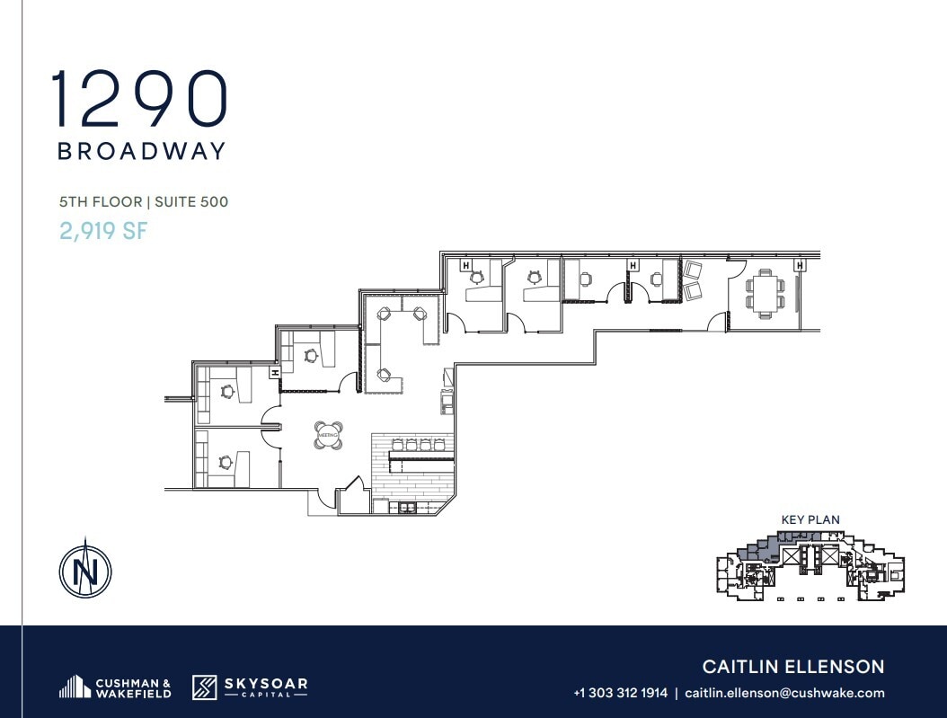 1290 Broadway, Denver, CO to rent Floor Plan- Image 1 of 1