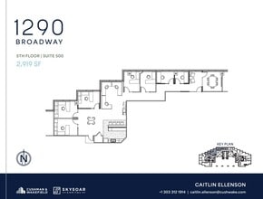 1290 Broadway, Denver, CO to rent Floor Plan- Image 1 of 1