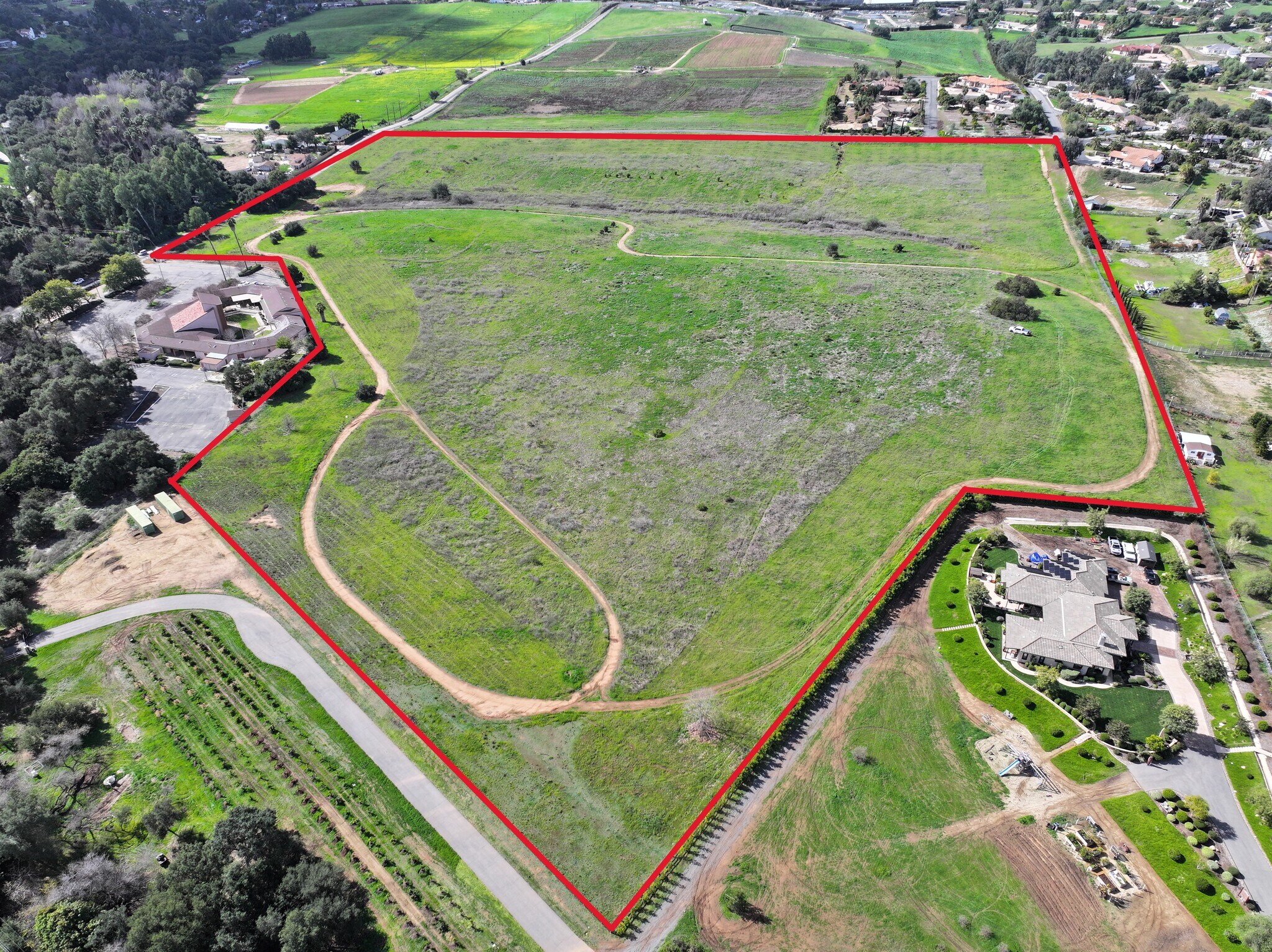 0 Winterhaven, Fallbrook, CA for sale Aerial- Image 1 of 10