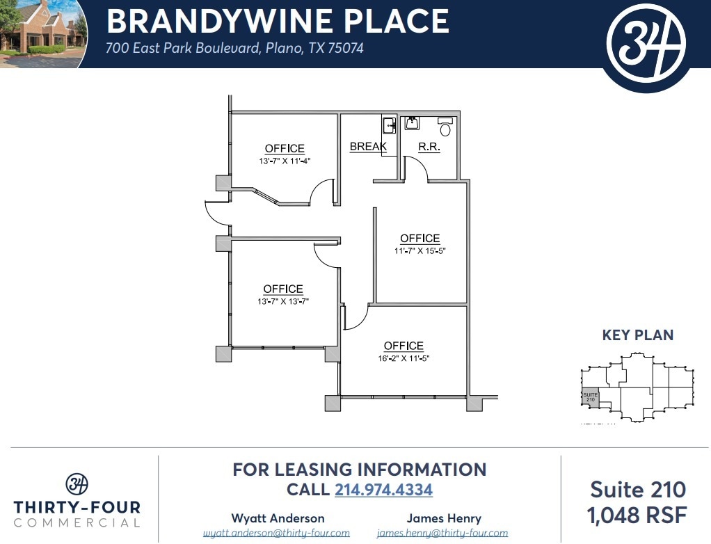 700-730 E Park Blvd, Plano, TX to rent Floor Plan- Image 1 of 1