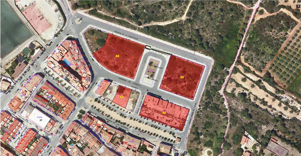 10 Avinguda de l'Estatut, Creixell, Tarragona for sale - Plat Map - Image 2 of 2