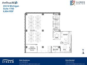 233 N Michigan Ave, Chicago, IL to rent Floor Plan- Image 1 of 1