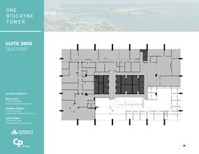 2 S Biscayne Blvd, Miami, FL for rent Site Plan- Image 1 of 1