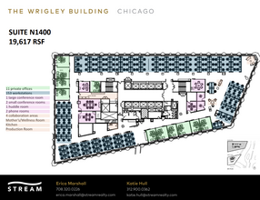 400 N Michigan Ave, Chicago, IL for rent Floor Plan- Image 2 of 2