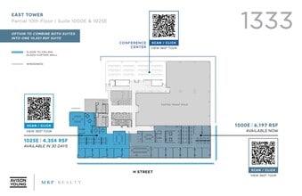 1333 H St NW, Washington, DC to rent Floor Plan- Image 1 of 1